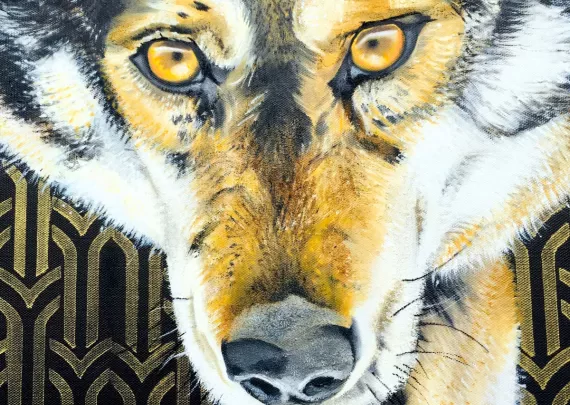 Wolf 1 head