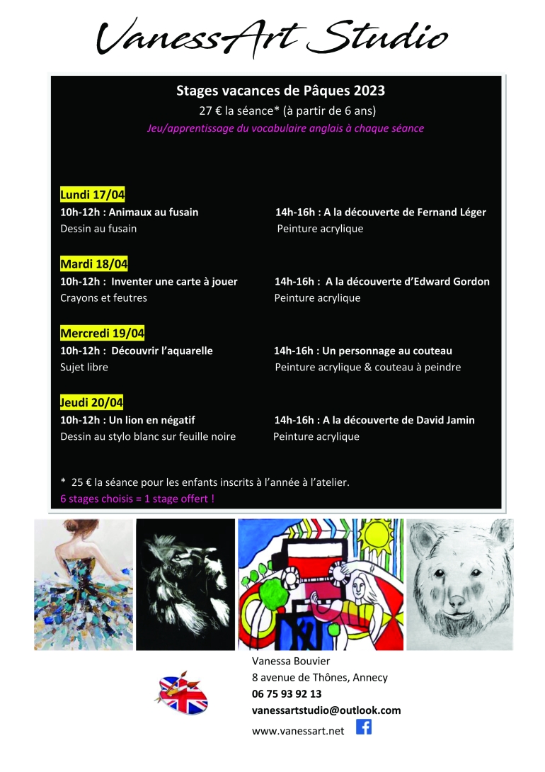 April 2023 children short-courses