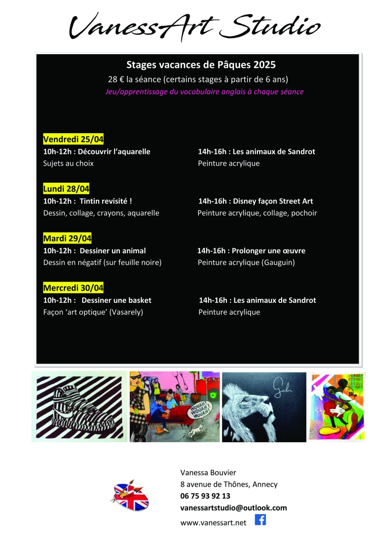Holiday short-courses April 2025